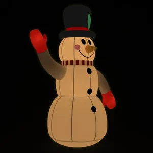 Comparateur de prix : vidaXL Bonhomme de neige gonflable avec LED 120 cm