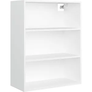 vidaXL Armoire murale suspendue Blanc 69,5x32,5x90 cm