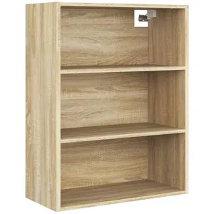 vidaXL Armoire murale suspendue Chêne sonoma 69,5x32,5x90 cm