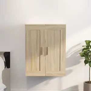 vidaXL Armoire murale Chêne sonoma 69,5x32,5x90 cm Bois d'ingénierie