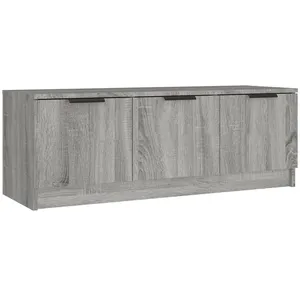 Comparateur de prix : vidaXL Meuble TV Sonoma gris 102x35x36,5 cm Bois d'ingénierie