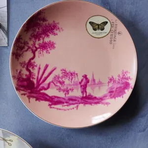 Lot de 6 Assiettes plates Héritage Rose - 18cm Pip StudioVendu paramazon