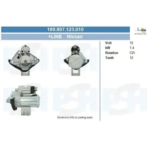 PSH Démarreur pour RENAULT: Trafic, Captur, Scénic, Kangoo, Talisman, Clio, Fluence, Mégane, Espace, Kadjar, Koleos (Ref: 570.587.123.010) pas cher