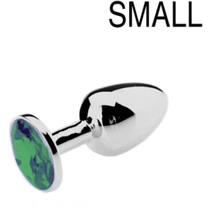 Comparateur de prix : Plug Bijou JEWEL Vert 6 x 2.7 cm 