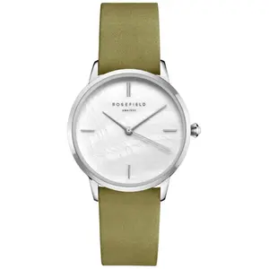 Montre femme Rosefield RMOLS-R05 - Bracelet Cuir Vert