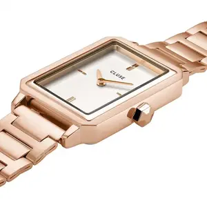 Montre CLUSE FLUETTE en Acier Rose pas cher