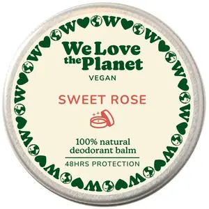 Comparateur de prix : We Love The Planet Deodorant Balm Sweet Rose | 35 g