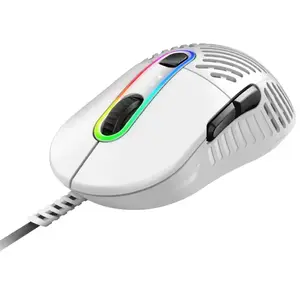 Comparateur de prix : Mountain Makalu 67 Souris Gaming RGB 19000DPI Blanc