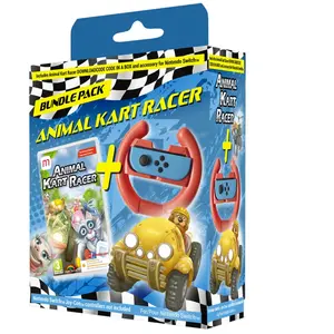 Just For Games Animal Kart Racer code CIAB + Volant Nintendo SWITCH pas cher