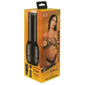 Comparateur de prix : Kiiroo Masturbateur Sentez la bouche de Victoria June Noir 22,5 cm
