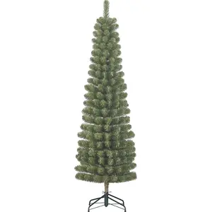 Black Box Trees Charlton Arbre de Noël artificiel étroit - H215 x Ø56 ... pas cher