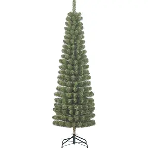 Black Box Trees Charlton Arbre de Noël artificiel étroit - H185 x Ø53 ... pas cher