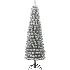 Black Box Trees Charlton Arbre de Noël artificiel étroit - H215 x Ø56 ... pas cher