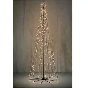 Manutan Arbre De Noël Lumineux Avec Minuteur Et Télécommande pas cher