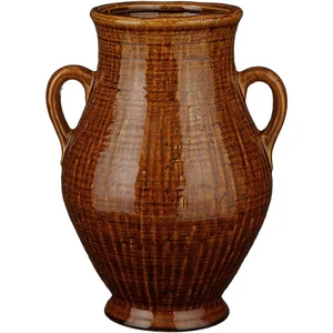 Comparateur de prix : Mica Decorations Vase en céramique marron H39