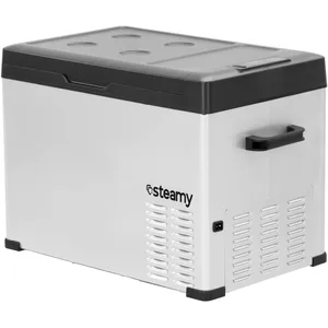 Comparateur de prix : Steamy-E Single Zone 40, Glacière à compresseur électrique, 36 litres, 12 V/230 V, pour Refroidir et Congeler, idéale pour le Camping