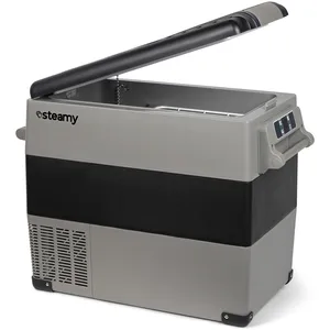 Comparateur de prix : Glacière électrique à compresseur Steamy-E - 55 litres - Grise