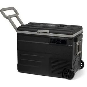 Glacière électrique à compresseur Steamy-E sur roulettes - 55L - 12V/2...