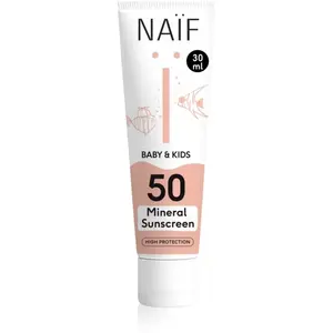 2Pharma Naïf Baby & Kids Mineral Sunscreen Spf50 pas cher