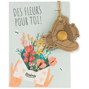 Carte Cadeau - pendentif - 1 bombe à graines - BIO | Blossombs pas cher