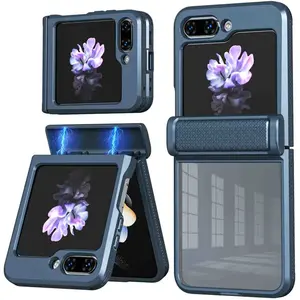 Comparateur de prix : imoshion Coque arrière Rugged Clear Samsung Galaxy Z Flip 5 - Bleu foncé