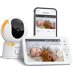 ARENTI Babyphone Camera Bébé Baby Phone Vidéo Connecté Smartphone Baby...Vendu parcdiscount