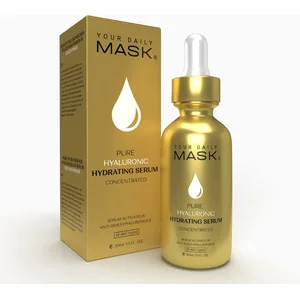 Your Daily Mask® Sérum Hyaluronique - Soin du visage - Efficace pour le visage et les yeux - Sérum pour le visage avec complexe anti-rides - Acné et pores dilatés - 30mlVendu paramazon