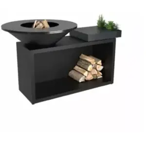 Brasero OFYR IslandBlack100 Ceramic DarkGrey OI3B100CVendu parboulanger