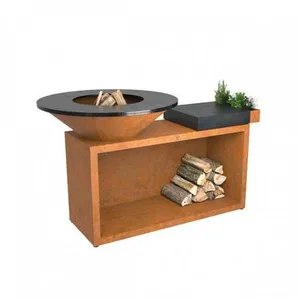 Brasero OFYR Island Corten85 Ceramic DarkGrey OI3C85CVendu parboulanger