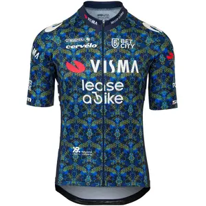 AGU Maillot manches courtes TEAM VISMA-LEASE A BIKE TdF 2024 pas cher
