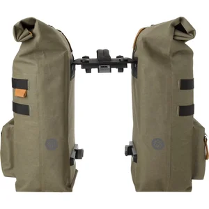 Paire de sacoches Agu Convoy Click'nGo MIK Vert 2x17 L 41110800-011