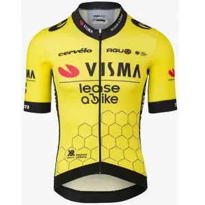 AGU Maillot manches courtes TEAM VISMA-LEASE A BIKE Race 2024 pas cher