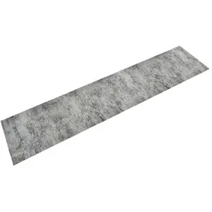 Comparateur de prix : vidaXL Tapis de cuisine lavable impression béton 60x300 cm velours