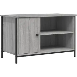 Comparateur de prix : vidaXL Meuble TV Sonoma gris 80x40x50 cm Bois d'ingénierie