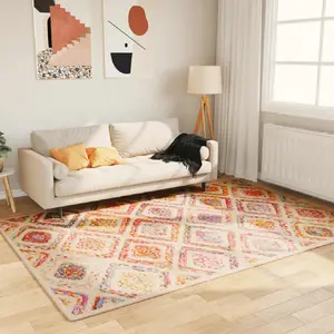 Comparateur de prix : vidaXL Tapis lavable multicolore 160x230 cm antidérapant
