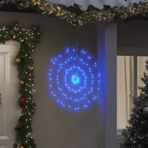 Comparateur de prix : vidaXL Étoile rayonnante de Noël 140 LED 8 pcs bleu 17 cm