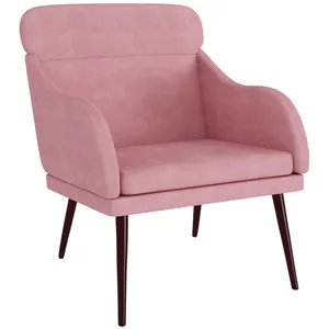 Comparateur de prix : vidaXL Fauteuil Rose 63x76x80 cm Velours