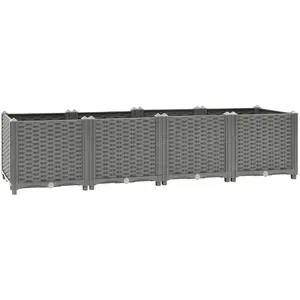 Comparateur de prix : vidaXL Lit surélevé 160x40x38 cm Polypropylène