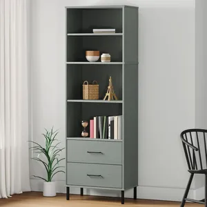 Comparateur de prix : vidaXL Meuble TV avec lumières LED Gris béton 260x36,5x40 cm