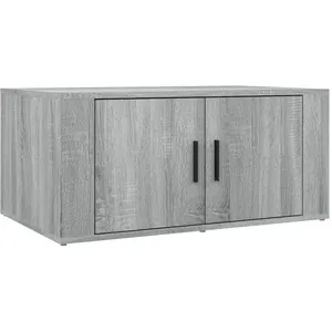 vidaXL Table basse Sonoma gris 80x50x36 cm Bois d'ingénierie pas cher
