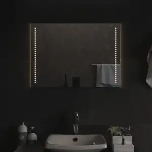 vidaXL Miroir de salle de bain LED 50x70 cm