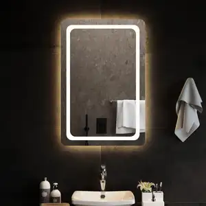 Comparateur de prix : vidaXL Miroir de salle de bain à LED 60x90 cm