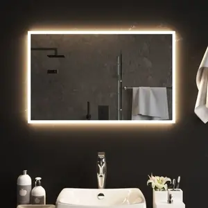 Miroir de salle de bain LED 50x80 cm