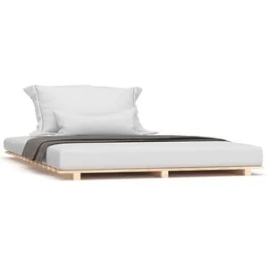 Comparateur de prix : vidaXL Cadre de lit 120x200 cm Bois de pin massif
