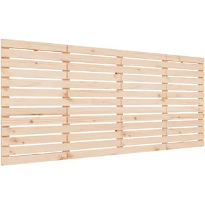 vidaXL Vidaxl Tête De Lit Murale 206x3x91,5 Cm Bois Massif De Pin pas cher