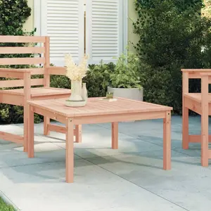 vidaXL Table de jardin 82,5x82,5x45 cm bois massif de douglas pas cher