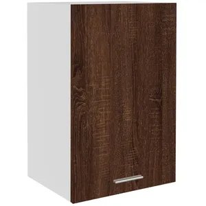 Comparateur de prix : vidaXL Armoire suspendue Chêne marron 39,5x31x60 cm Bois d'ingénierie