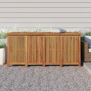 Comparateur de prix : vidaXL Boîte de rangement de jardin 175x80x75 cm bois massif d'acacia