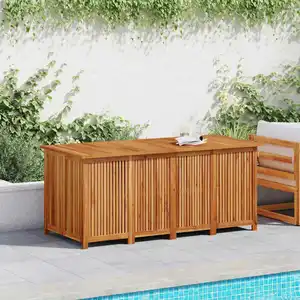 Comparateur de prix : vidaXL Boîte de rangement de jardin 200x80x75 cm bois massif d'acacia
