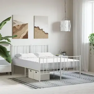 vidaXL Matelas en mousse blanc 120x200 cm dureté H2 H3 pas cher